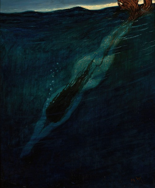 Water nymph (1905)  by Marian Wawrzeniecki