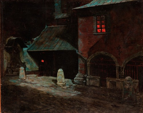 St Mary’s Church in Krakow (1900)  by Marian Wawrzeniecki
