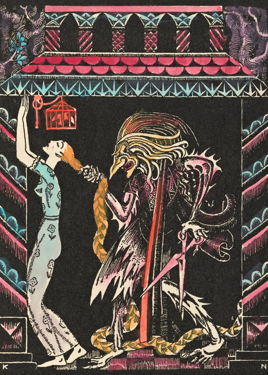 Rapunzel (1920-1929)  by Kay Rasmus Nielsen