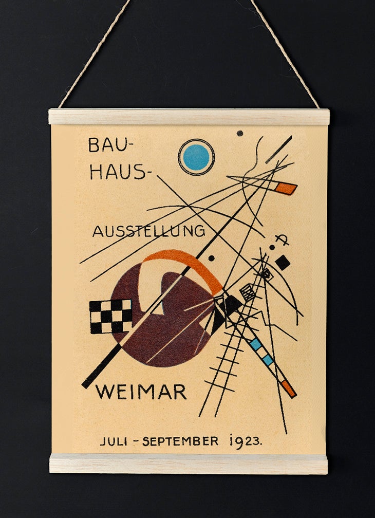 Bauhaus Ausstellung 1923 Weimar Poster by Wassily Kandinsky – Frill