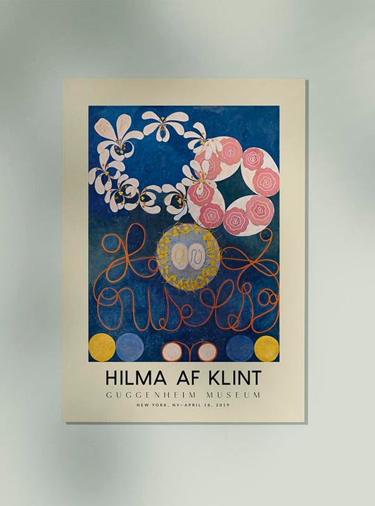 Hilma Af Klint The Ten Largest No. 1 Guggenheim Exhibition Poster