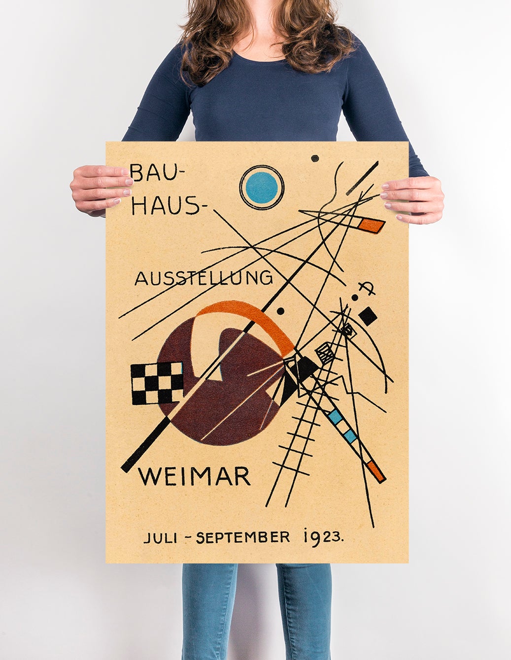 Bauhaus Ausstellung 1923 Weimar Poster by Wassily Kandinsky – Frill